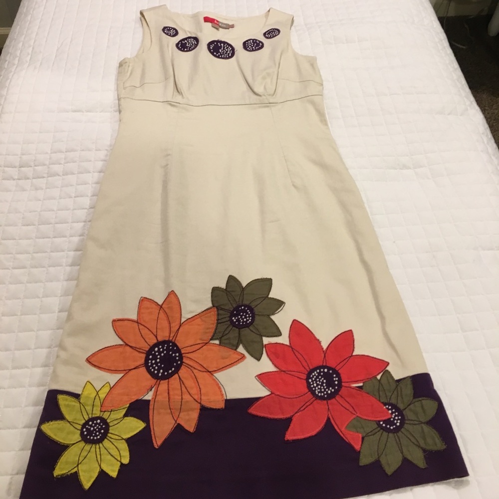 Boden sleeveless sheath dress